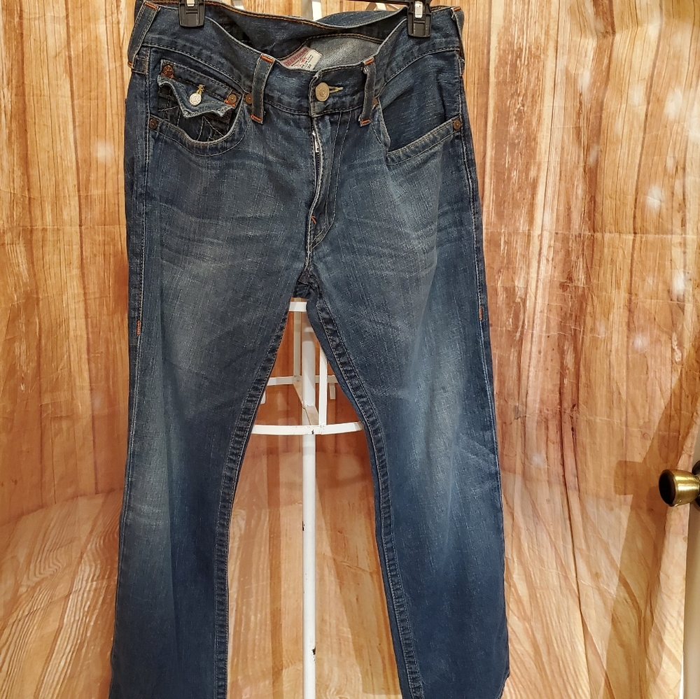 True Religion Men's Ricky Jeans Sz 34" W